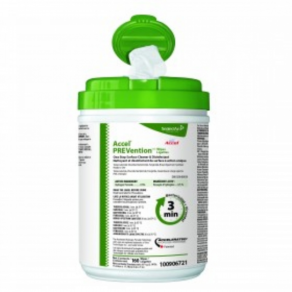 Accel or Cavi Surface Disinfectant Wipes