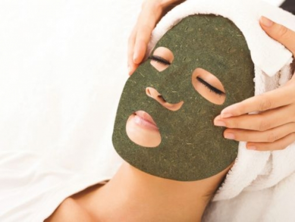 Green Tea Leaf  Mint Mask face shape