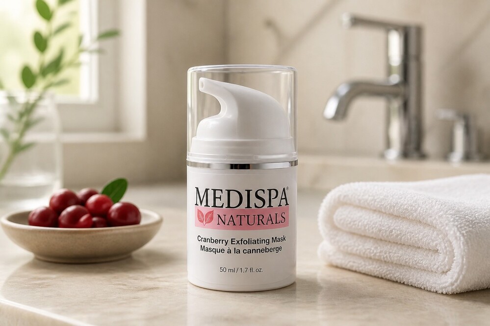 Heating  Exfoliating Cranberry Mask